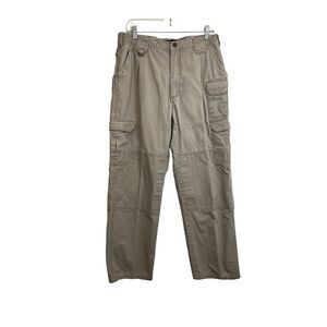 5.11 Tactical Series Style 74251 Light Tan Khaki Cargo Pants Mens Size 34X30